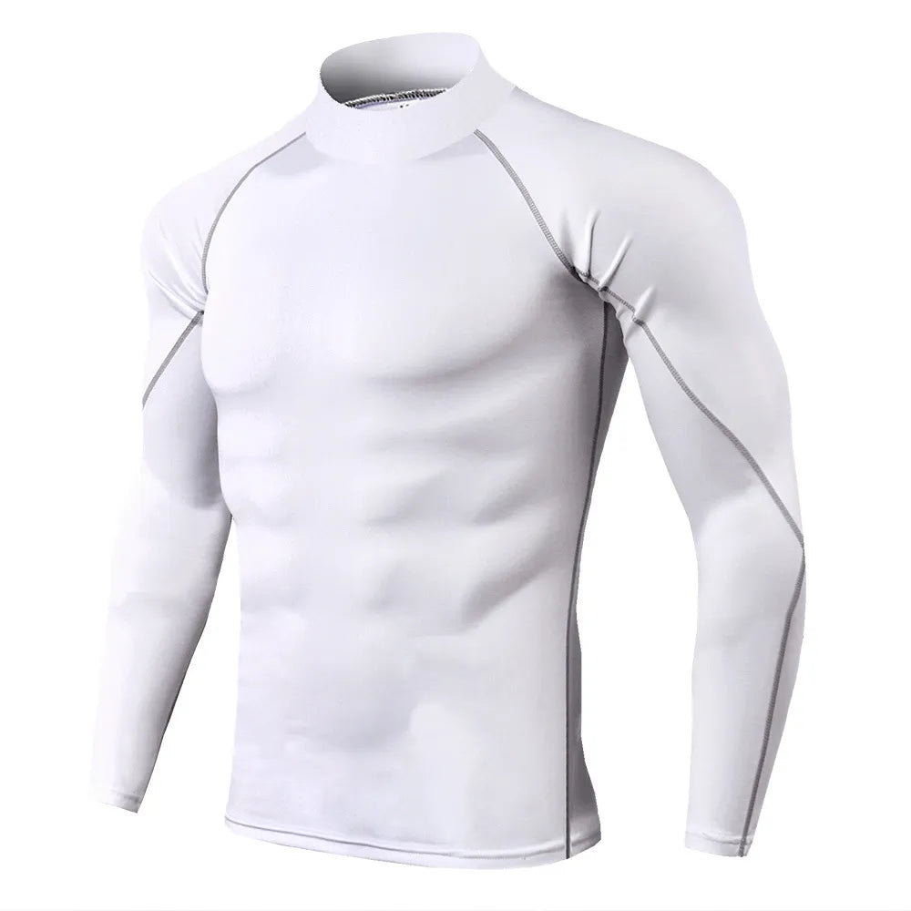 Haut de Compression Manches Longues pour Homme : Confort Supérieur, Co -  Muscle Pulse